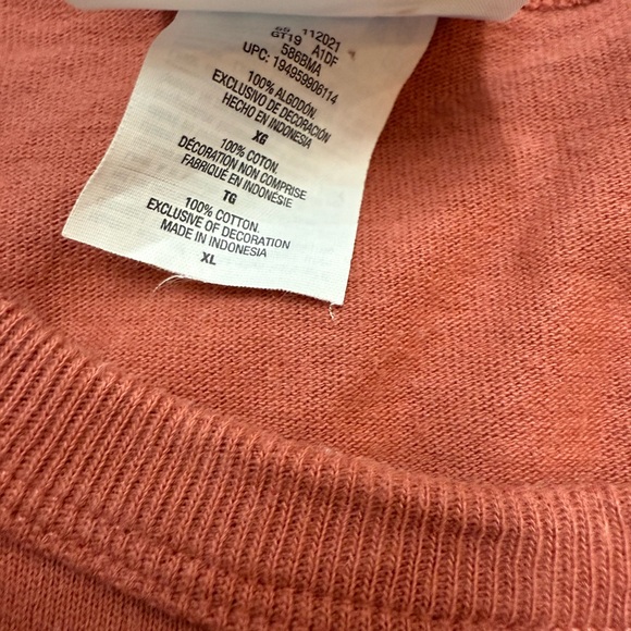 CHAMPION Heritage Mix Motif Mens Patch Tee Shirt Burnt Red Size XL - Picture 6 of 8